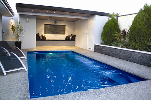 The Empire 6m x 3m award-winning fibreglass swimming pool