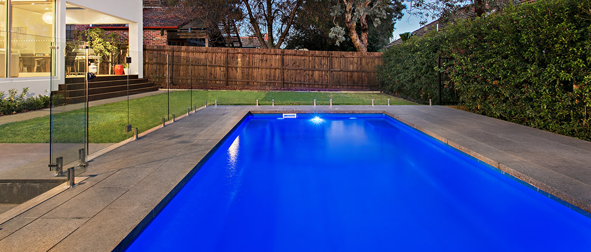 "Provincial" medium inground fibreglass swimming pool design